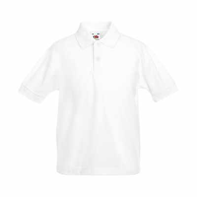 Polo piqué 65/35 per bambini