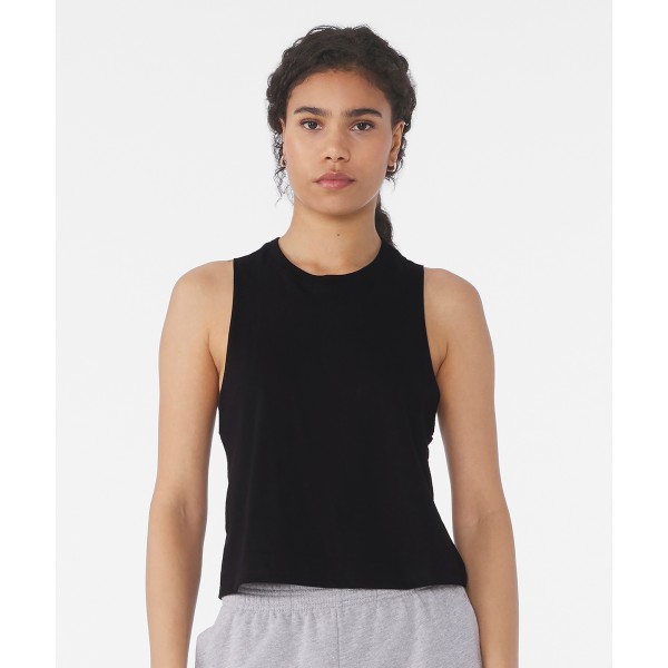 Canotta corta con schiena scoperta da donna - cod. RWBE127