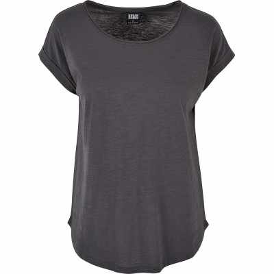 Maglietta lunga slub da donna