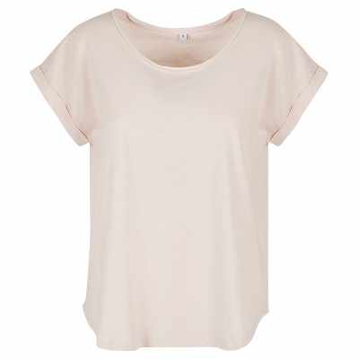 Maglietta lunga slub da donna