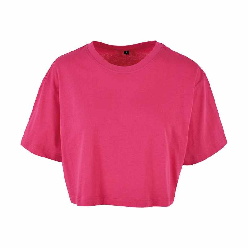 Maglietta corta oversize personalizzato con scritte da donna - cod. RWBY264