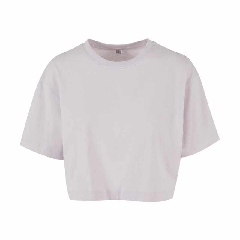 Maglietta corta oversize personalizzato con scritte da donna - cod. RWBY264