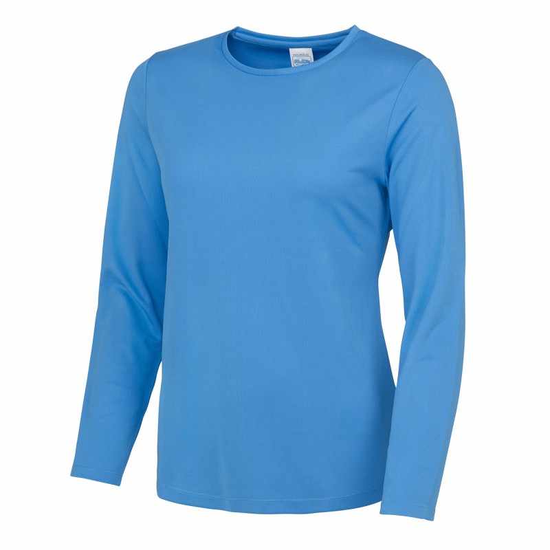 Maglietta da palestra a maniche lunghe da donna - cod. RWJC012