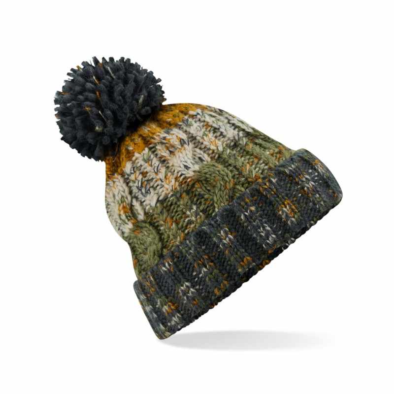 Berretto Beechfield con pompon - cod. RWBC486