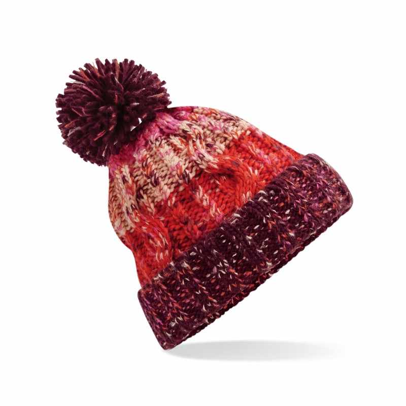 Berretto Beechfield con pompon - cod. RWBC486