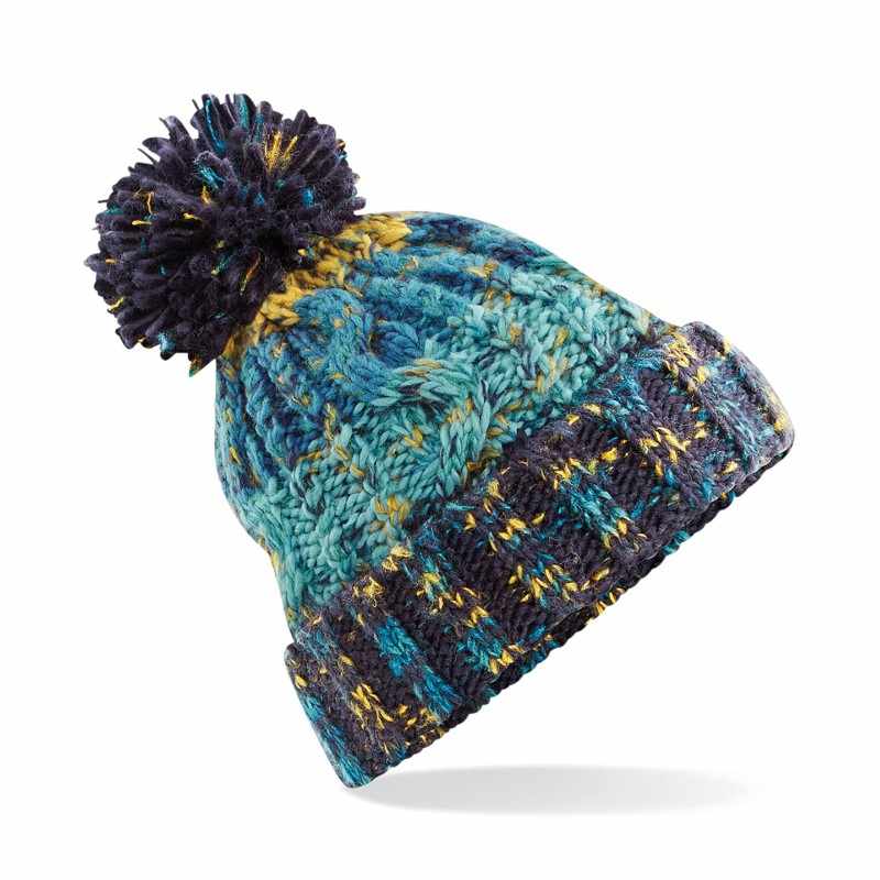 Berretto Beechfield con pompon - cod. RWBC486