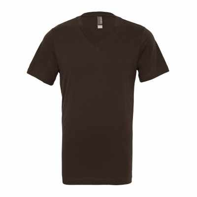 T-shirt unisex in jersey con scollo a V