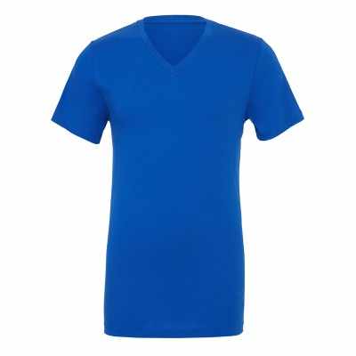 T-shirt unisex in jersey con scollo a V
