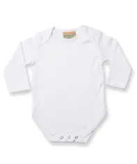 Body per neonato a maniche lunghe con logo