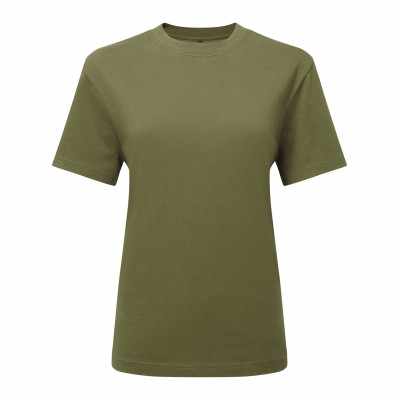 T-shirt oversize squadrata organica TriDri® da donna