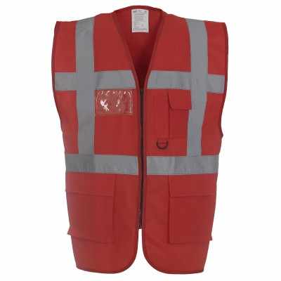 Gilet multifunzionale ad alta visibilità (HVW801)