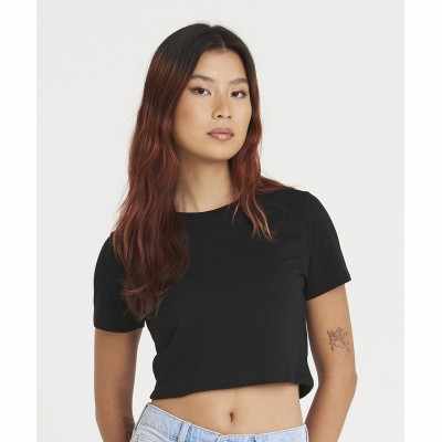 T-shirt corta triblend da donna