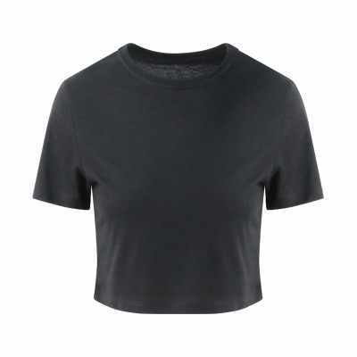 T-shirt corta triblend da donna