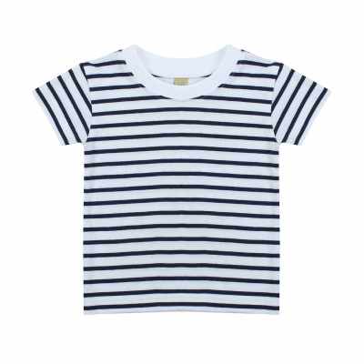 T-shirt a righe a manica corta