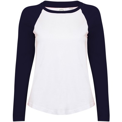 T-shirt da baseball a maniche lunghe per bambini