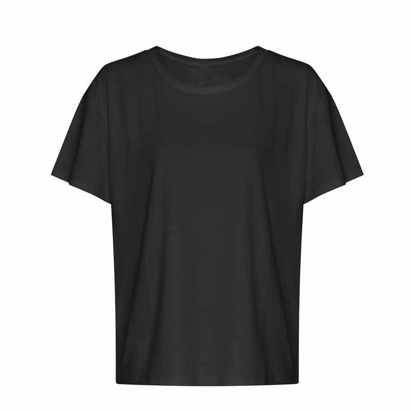 T-shirt da palestra con schiena scoperta da donna - cod. RWJC013