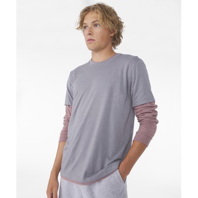 T-shirt unisex a maniche corte in CVC color mélange T-shirt unisex a maniche corte in CVC color mélange