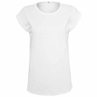 Maglietta da donna con spalle estese Maglietta da donna con spalle estese