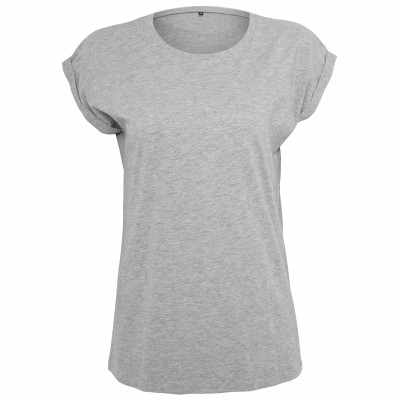 Maglietta da donna con spalle estese Maglietta da donna con spalle estese