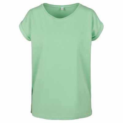 Maglietta da donna con spalle estese Maglietta da donna con spalle estese