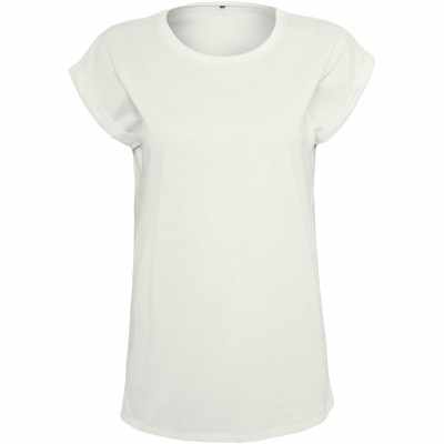 Maglietta da donna con spalle estese Maglietta da donna con spalle estese