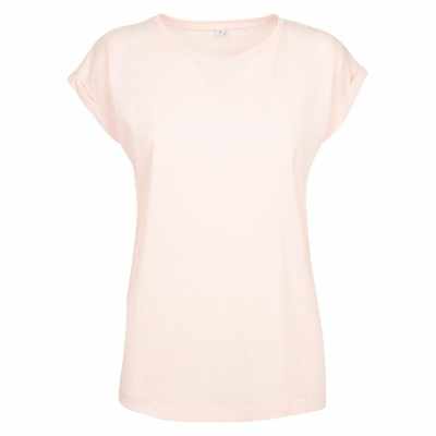 Maglietta da donna con spalle estese Maglietta da donna con spalle estese