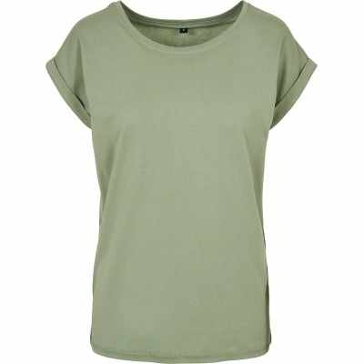 Maglietta da donna con spalle estese Maglietta da donna con spalle estese