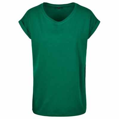 Maglietta da donna con spalle estese Maglietta da donna con spalle estese