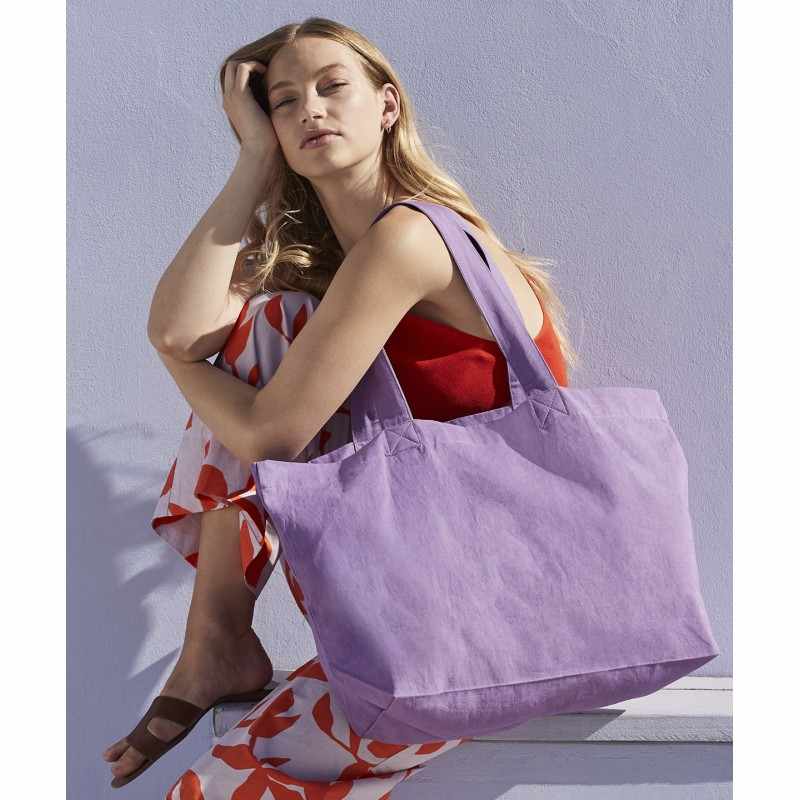 Borsa shopper in twill organico EarthAware® - cod. RWWM695