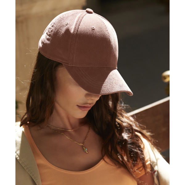 Cappellino da baseball in cordoncino organico EarthAware® - cod. RWBC680