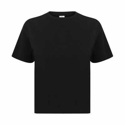 T-shirt corta e squadrata da donna