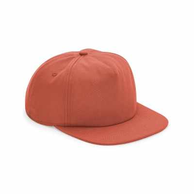 Cappellino destrutturato a 5 pannelli in cotone biologico