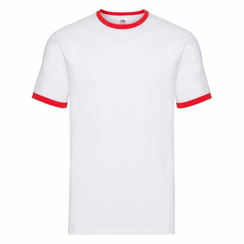 T-shirt con bordi colorati - cod. RWSS168