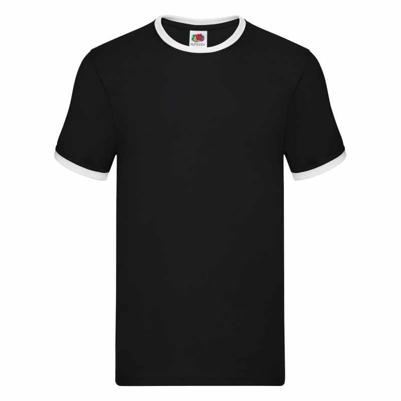 T-shirt con bordi colorati - cod. RWSS168