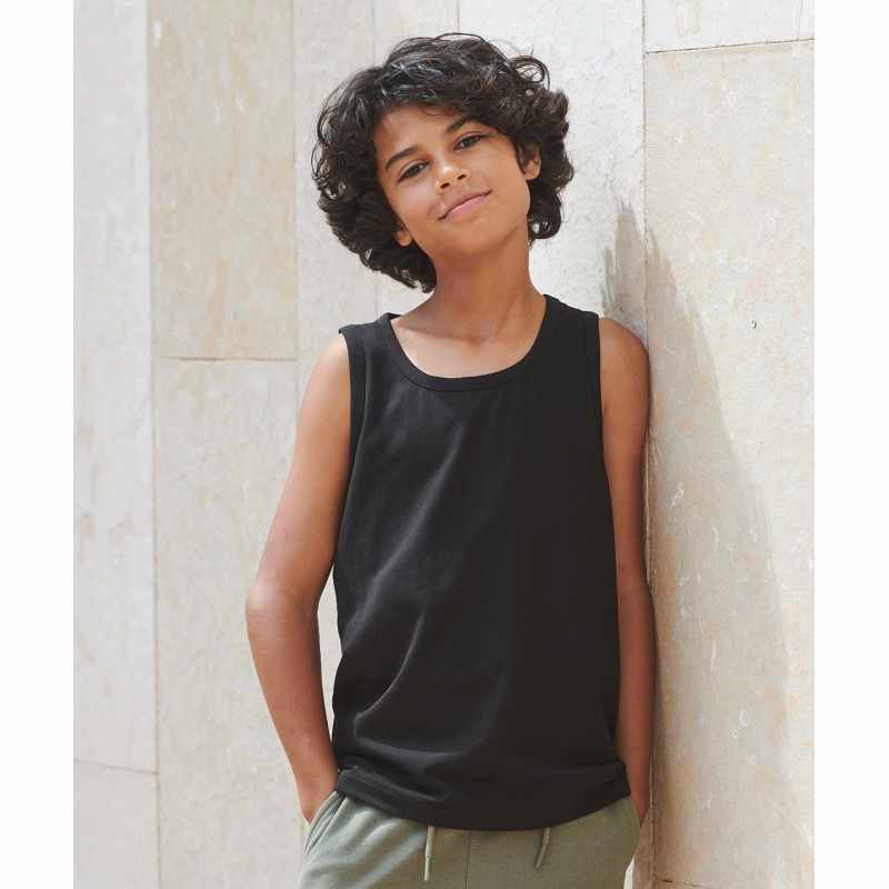 Canotta elasticizzata per bambini - cod. RWSM123