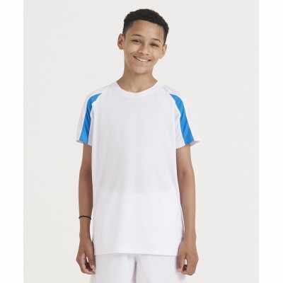 T-shirt a contrasto per bambini