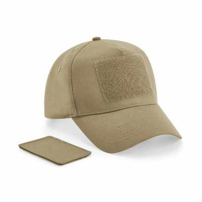 Cappellino a 5 pannelli con toppa rimovibile