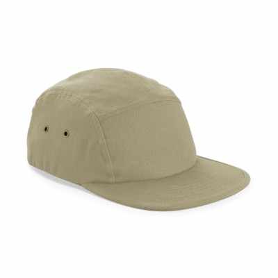 Cappellino da campeggio in tela a 5 pannelli