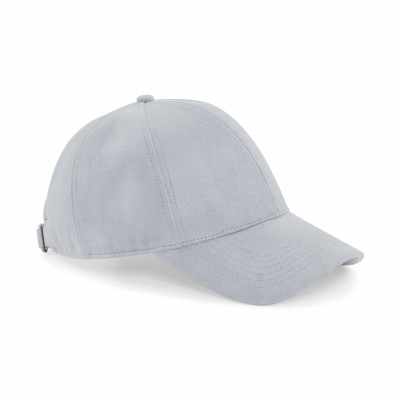 Cappellino in finta pelle scamosciata a 6 pannelli