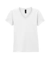 T-shirt con scollo a V da donna da lavoro
