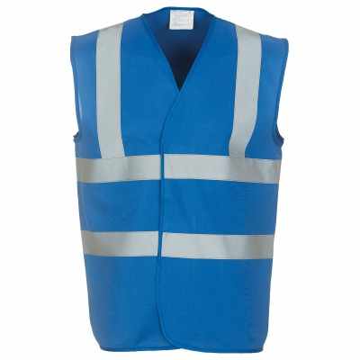 Gilet ad alta visibilità con 2 bretelle (HVW100) Gilet ad alta visibilità con 2 bretelle (HVW100)
