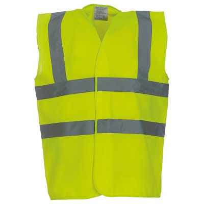 Gilet ad alta visibilità con 2 bretelle (HVW100) Gilet ad alta visibilità con 2 bretelle (HVW100)