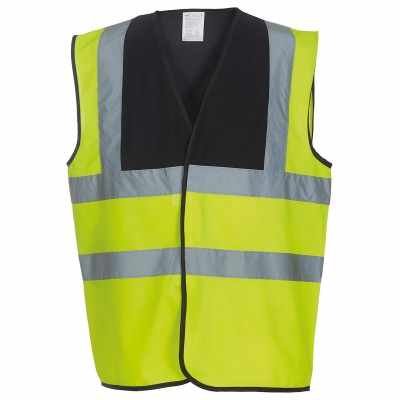 Gilet ad alta visibilità con 2 bretelle (HVW100) Gilet ad alta visibilità con 2 bretelle (HVW100)