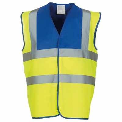 Gilet ad alta visibilità con 2 bretelle (HVW100) Gilet ad alta visibilità con 2 bretelle (HVW100)