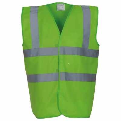 Gilet ad alta visibilità con 2 bretelle (HVW100) Gilet ad alta visibilità con 2 bretelle (HVW100)