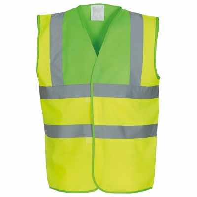 Gilet ad alta visibilità con 2 bretelle (HVW100) Gilet ad alta visibilità con 2 bretelle (HVW100)