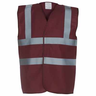 Gilet ad alta visibilità con 2 bretelle (HVW100) Gilet ad alta visibilità con 2 bretelle (HVW100)