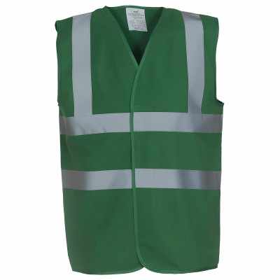 Gilet ad alta visibilità con 2 bretelle (HVW100) Gilet ad alta visibilità con 2 bretelle (HVW100)