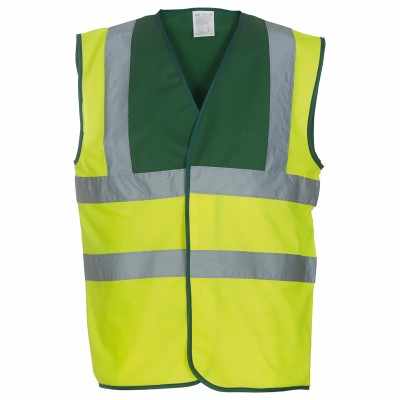 Gilet ad alta visibilità con 2 bretelle (HVW100) Gilet ad alta visibilità con 2 bretelle (HVW100)