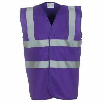 Gilet ad alta visibilità con 2 bretelle (HVW100) Gilet ad alta visibilità con 2 bretelle (HVW100)